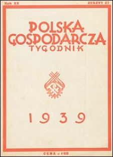 Polska Gospodarcza 1939 nr 27