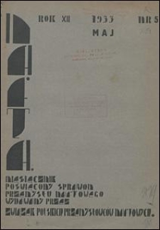 Nafta 1933 nr 5