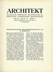 Architekt 1911 z. 2