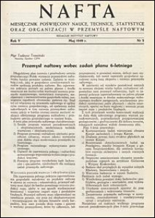Nafta 1949 nr 5