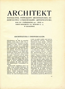 Architekt 1911 z. 10