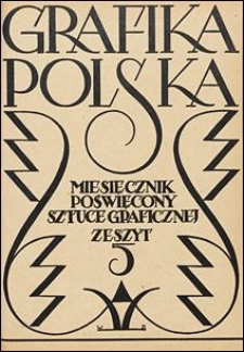 Grafika Polska 1921 nr 5