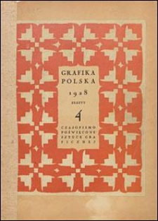 Grafika Polska 1928 nr 4