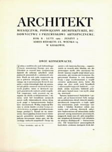 Architekt 1909 nr 2