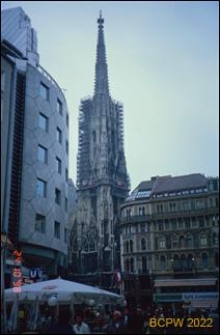 Wieża Katedry Św. Szczepana, Wiedeń, Austria