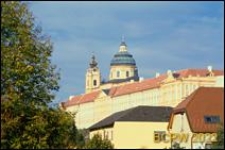 Opactwo benedyktyńskie, widok ogólny, Melk, Austria