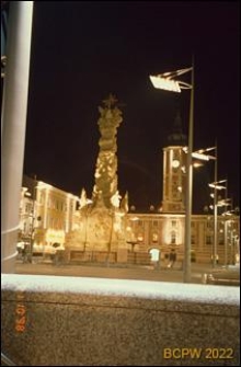 Rynek w St. P&ouml;lten, widok nocny, Austria