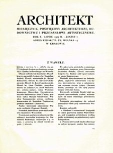 Architekt 1909 nr 7
