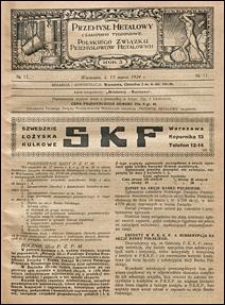 Przemysł Metalowy 1924 nr 11