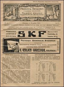 Przemysł Metalowy 1924 nr 51