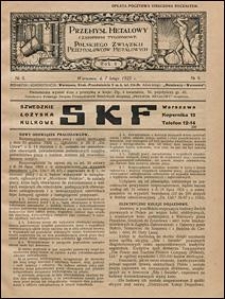 Przemysł Metalowy 1925 nr 6