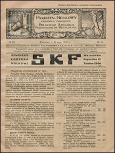 Przemysł Metalowy 1925 nr 22