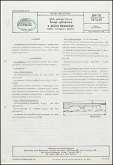 Silniki spalinowe tłokowe - Tuleje cylindrowe z żeliwa stopowego - Ogólne wymagania i badania BN-78/1372-01