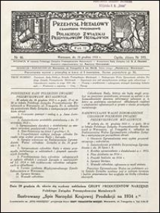 Przemysł Metalowy 1933 nr 46