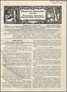 Przemysł Metalowy 1934 nr 1
