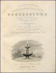 Original-Ansichten der historisch merkwürdigsten Stædte in Deutschland nach der Natur aufgenommen von verschiedenen Künstlern. Bd. 3