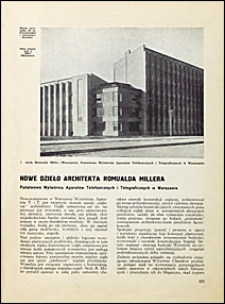 Architektura i Budownictwo 1931 nr 11