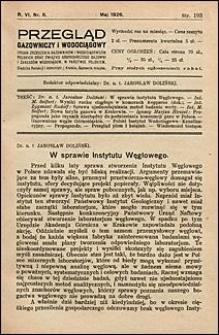 Przegląd Gazowniczy i Wodociągowy 1926 nr 5