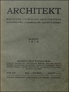 Architekt 1913 nr 5-6