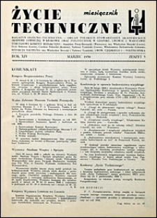 Życie Techniczne 1938 nr 3