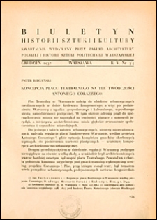 Biuletyn Historii Sztuki i Kultury 1937 nr 3-4