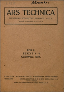 Ars Technica 1923 nr 3-4