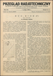 Przegląd Radjotechniczny 1935 nr 3-4