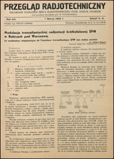 Przegląd Radjotechniczny 1936 nr 5-6