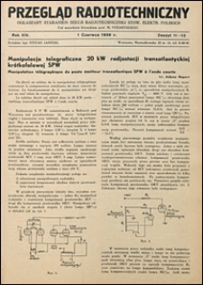 Przegląd Radjotechniczny 1936 nr 11-12
