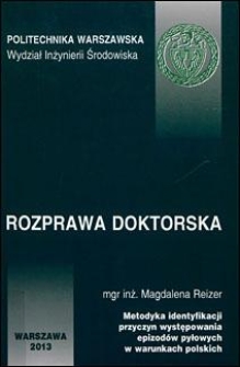 Metodyka identyfikacji przyczyn występowania epizodów pyłowych w warunkach polskich