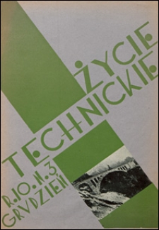 Życie Techniczne 1933 nr 3