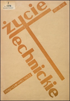 Życie Techniczne 1933 nr 8-9