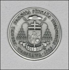 Medal &bdquo;Budowa pomnika Prymasa Tysiąclecia. Warszawa 1986&rdquo;