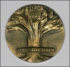 Medal upamiętniający I Posiedzenie Senatu 4 lipca 1989