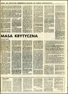 Masa krytyczna
