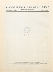 Architektura i Budownictwo 1935 nr 2