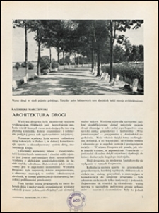 Architektura i Budownictwo 1935 nr 9
