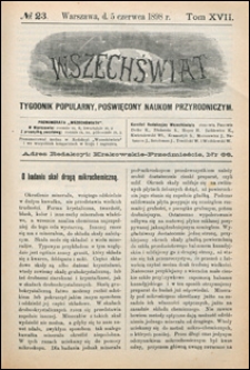 Wszechświat 1898 nr 23