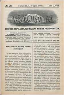 Wszechświat 1898 nr 28