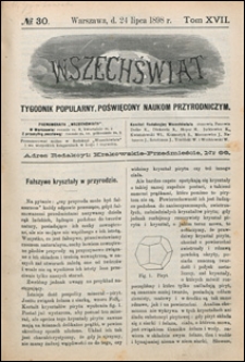 Wszechświat 1898 nr 30