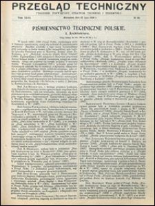 Przegląd Techniczny 1908 nr 30