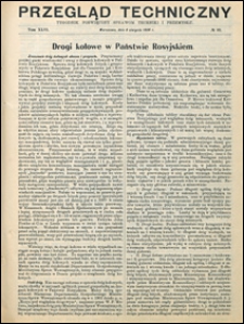 Przegląd Techniczny 1908 nr 32