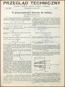 Przegląd Techniczny 1908 nr 36