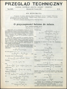 Przegląd Techniczny 1908 nr 38