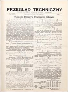 Przegląd Techniczny 1901 nr 23