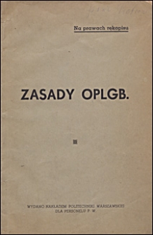 Zasady OPLGB.