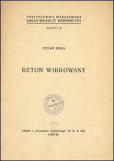 Beton wibrowany