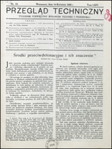 Przegląd Techniczny 1926 nr 15