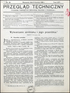 Przegląd Techniczny 1926 nr 22
