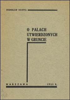 O palach utwierdzonych w gruncie